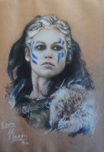 Etain - traditional painting - devian art